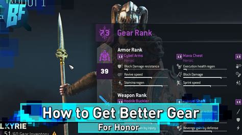 How to Get Better Gear in For Honor: A Comprehensive Guide to Dominating the Battlefield