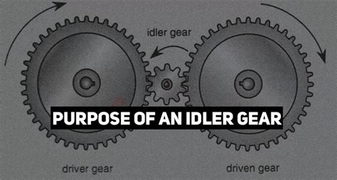 What is the purpose of an idler gear? And why does it sometimes feel like the universe is just a giant gear system?